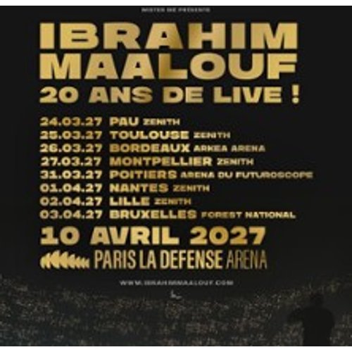Ibrahim Maalouf - 20 Ans De Live !