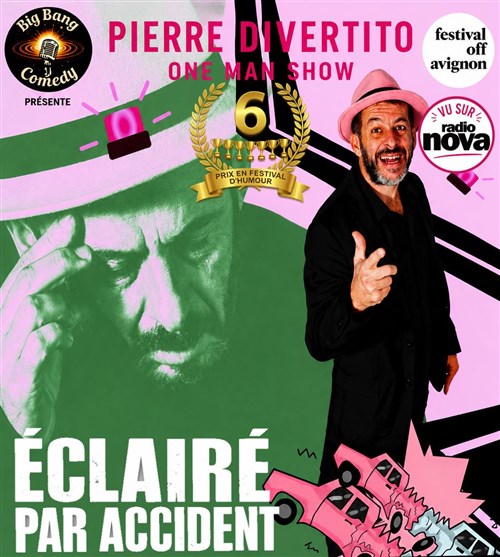 Pierre Divertito Dans Eclairé Par Accident